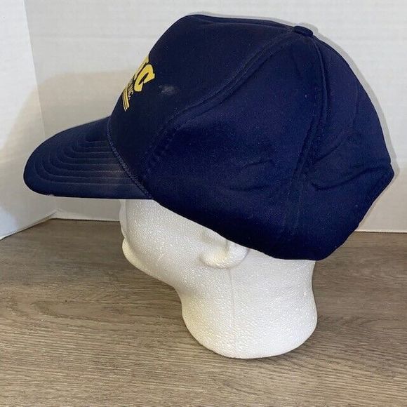 Vintage Jevic Transportation Inc Blue Trucker Hat Nissin Cap Snapback - Picture 3 of 8